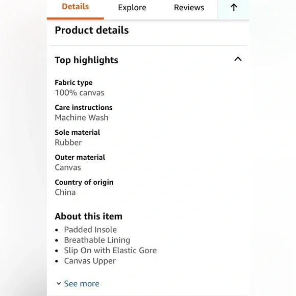 LUDZ Women's Yellow and White Canvas Slip On Shoes Size 8 - Picture 15 of 16